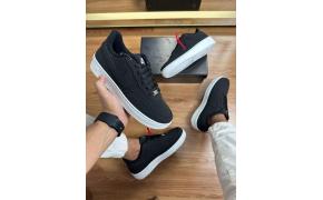 Tênis Nike Air Force Nobuck - Preto/Branco