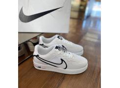 Tênis Nike Air Force GS React - Preto/Branco