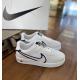 Tênis Nike Air Force GS React - Preto/Branco